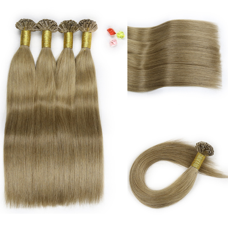 Wholesale U Tip Hair Top Quality Remy Virgin Cuticle Thick End Human Hair Extensions U Tip